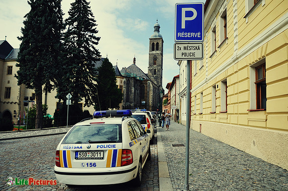 Kutná Hora police cars