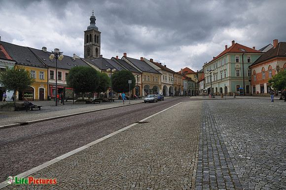 Kutná Hora, the beautiful square