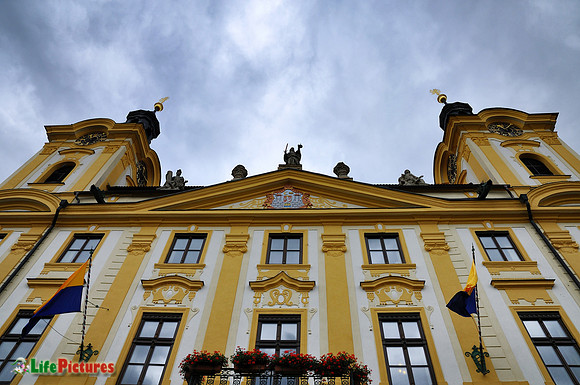 Pisek, the town hall