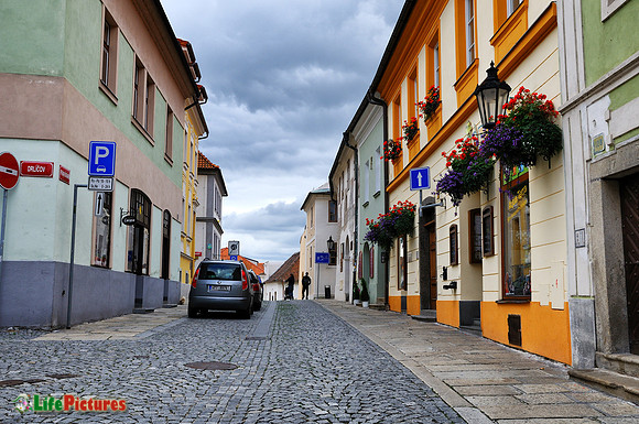 Black sky in Pisek