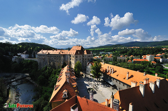 View of the castle