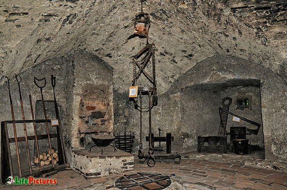 Torture room in the castle