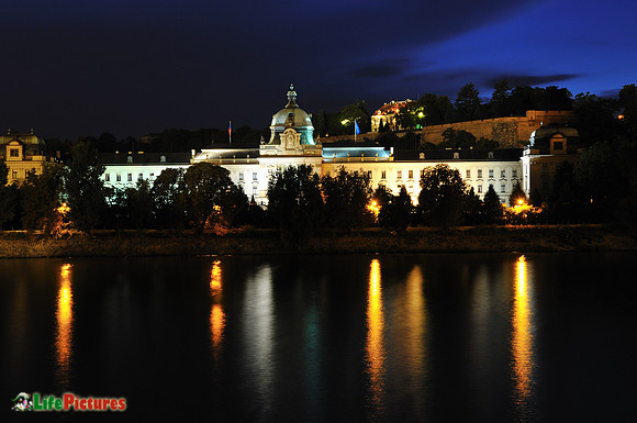The magic of Prague lights