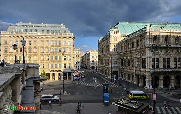 Vienna, dark sky