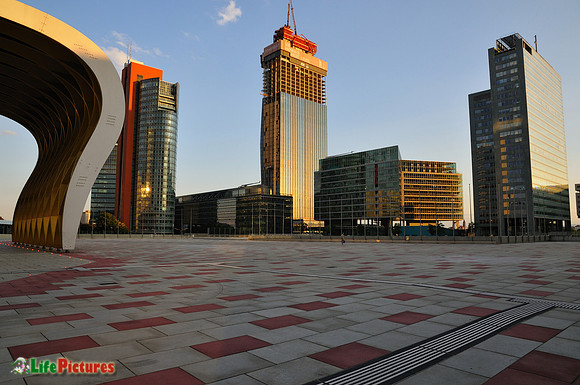 Vienna, evening light on ACV