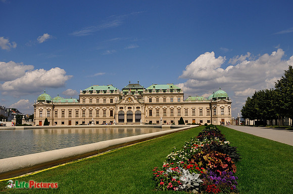 Schloss Belvedere from another point of view
