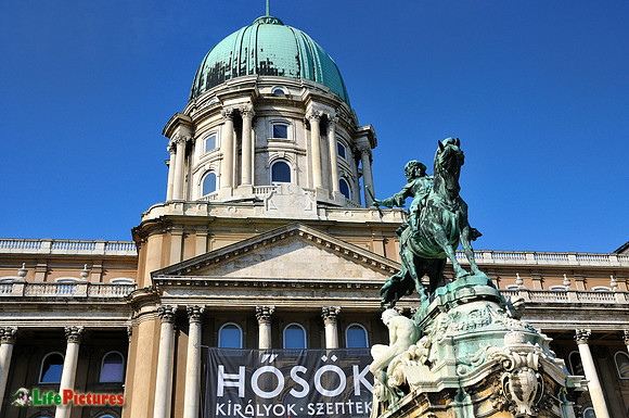 Buda Castle, a detail