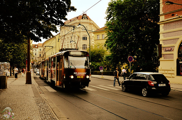 Tram in Prague