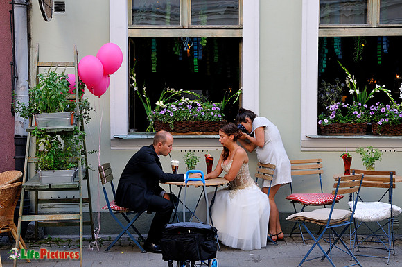 Just married