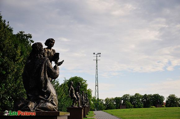 Around the sanctuary
