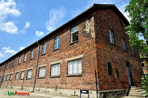 Another block at Auschwitz Museum