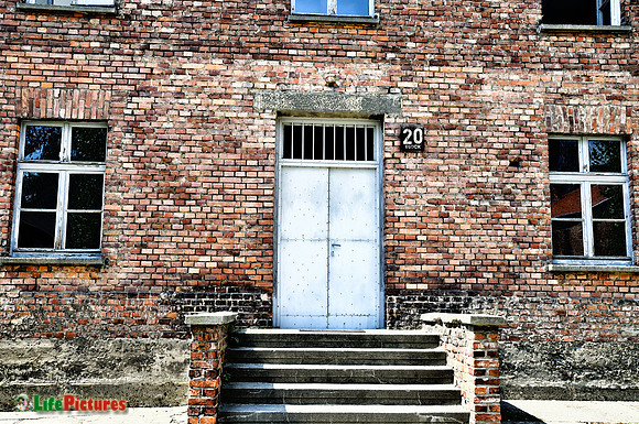 Entrance to block 20