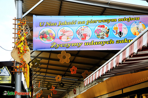 The market in Chestokowa