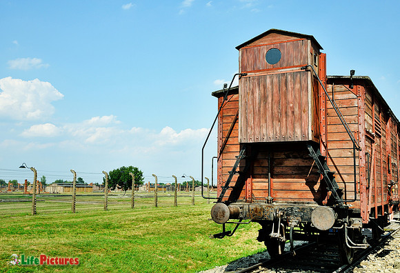 Wagon at Auschwitz-Birkenau