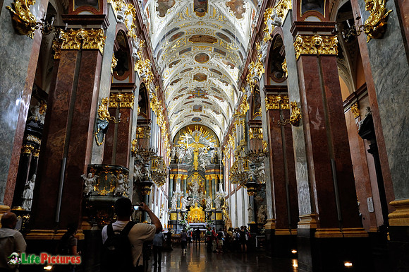 Inside of the sanctuary