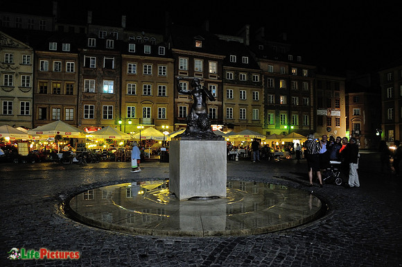 Warsaw mermaid