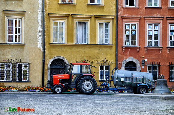 Tractor and bell