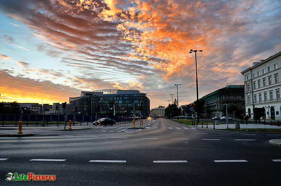 Fire in the sky