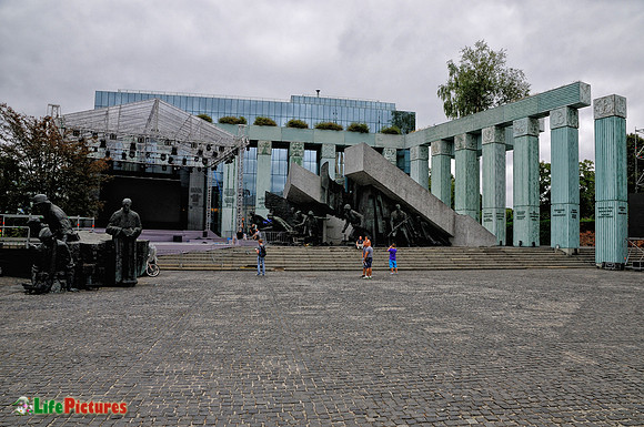 Monument of the Warsaw uprising 1944