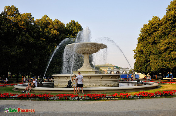 In the park