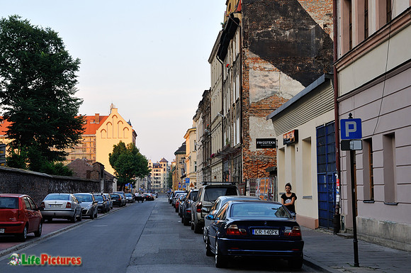 Street in the Jewish quarter