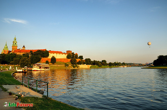 The Wawel with the fortress