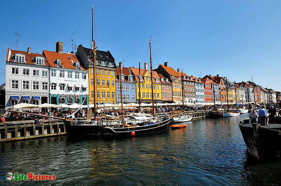 Another view of the channel