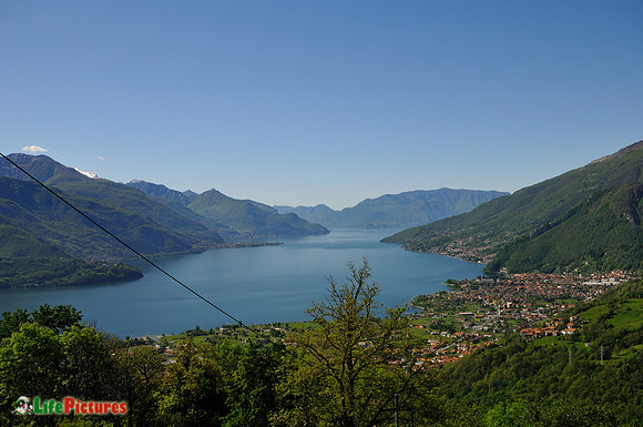 Lake Como viewed from St. Eusebio Church (Peglio)