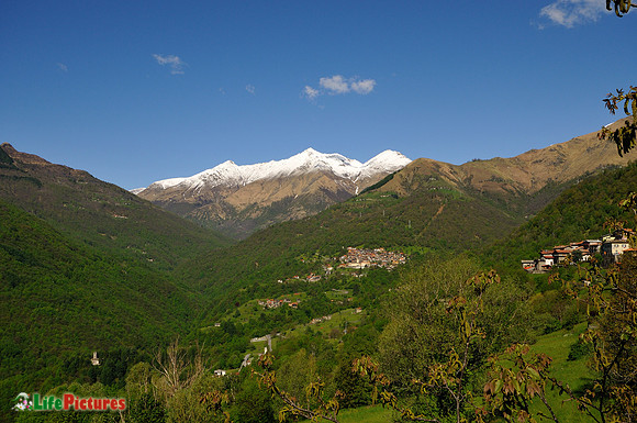 Larian mountains and Dosso del Liro